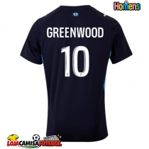 Camisa de Futebol Olympique de Marseille Mason Greenwood #10 Equipamento Secundário 2025-26 Manga Curta